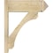 Ekena Millwork Legacy Arts & Crafts Rough Sawn Outlooker, Douglas Fir, 8"W x 24"D x 28"H OUT08X24X28LEC03RDF - alternate 2